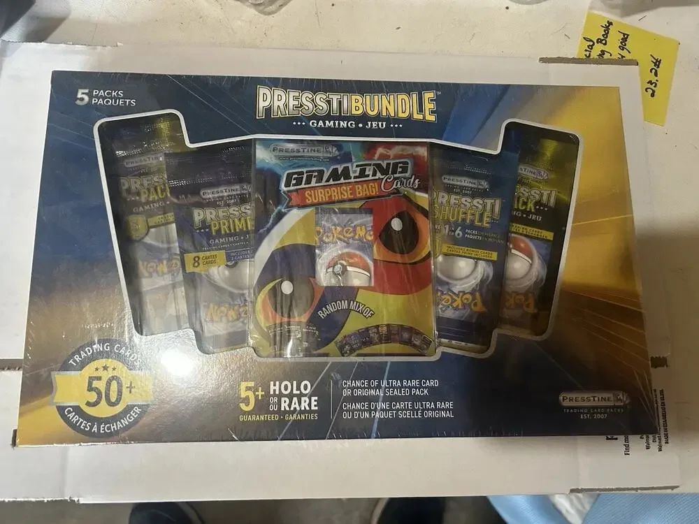 Pokemon Presstibundle 50+ Cards 5 Holo or Rare Guaranteed